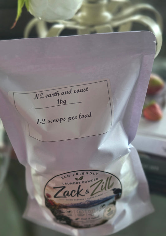 NZ earth and coast 1kg washing powder