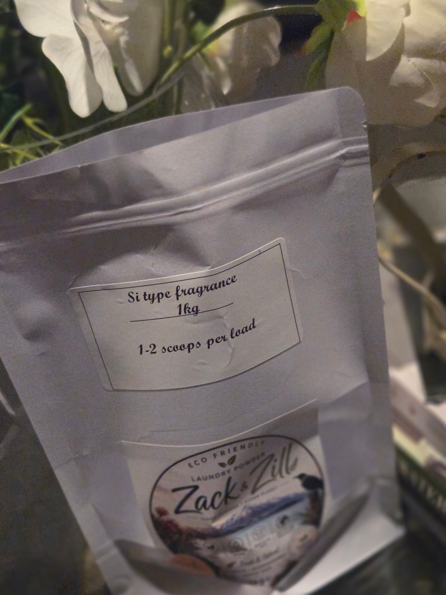 Si (type) fragrance 5kg washing powder )