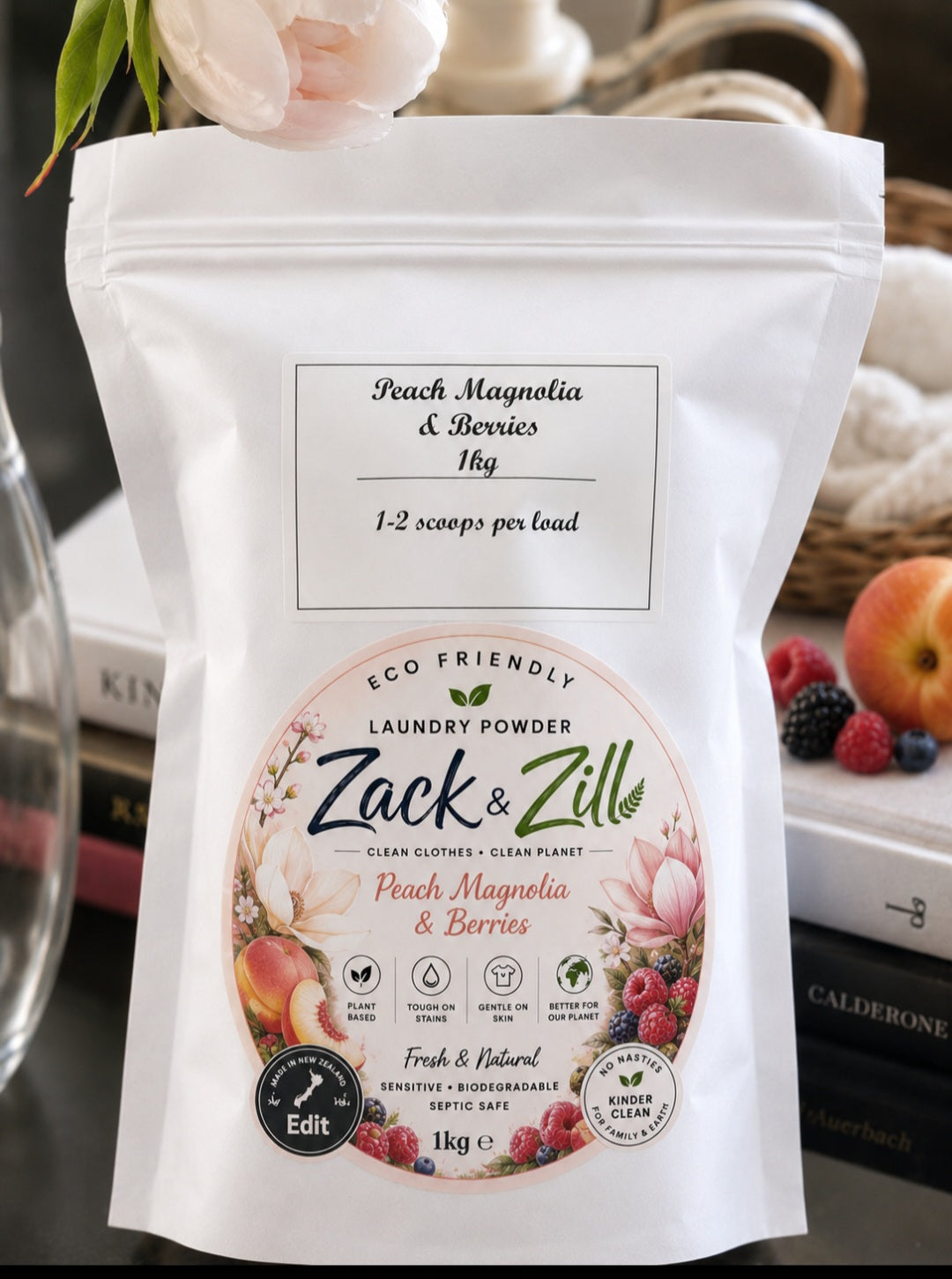 Peach mongolia and berries 1 kg laundry powder