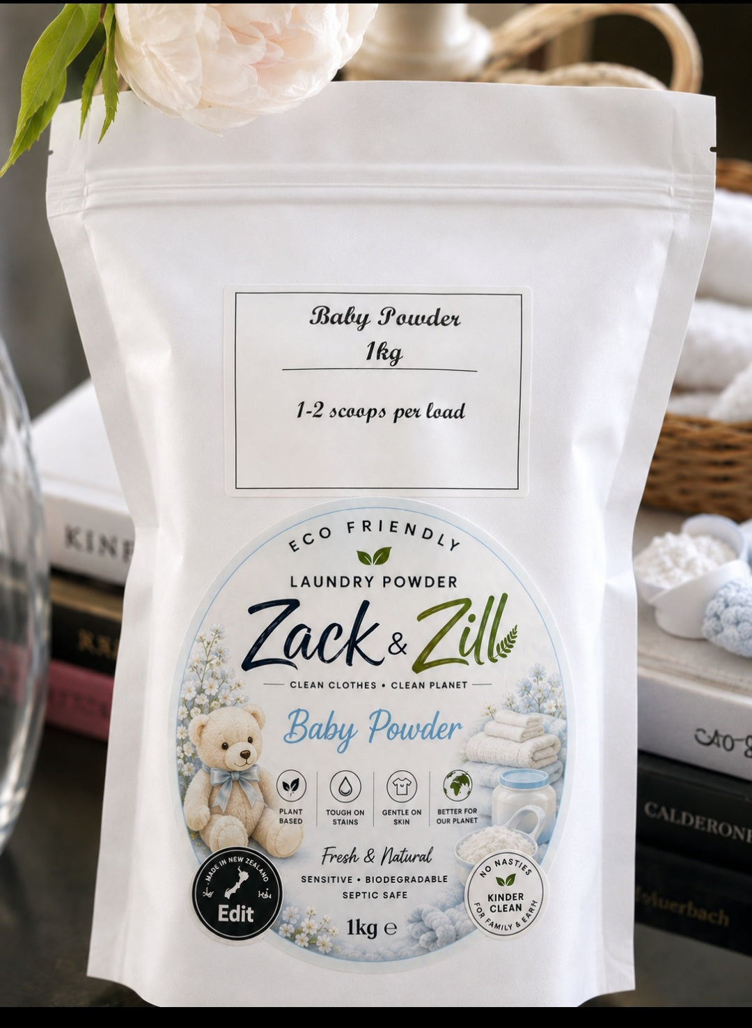 Baby Powder 1kg washing powder